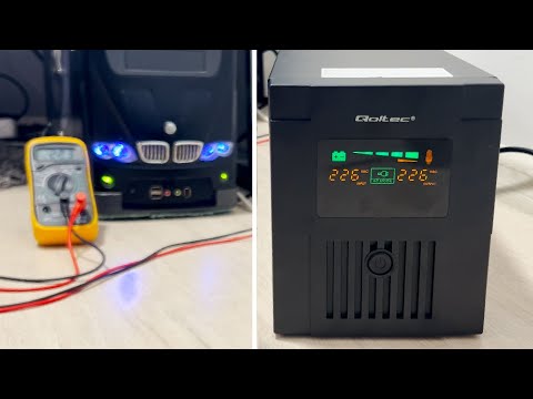 Видео: 🔥ОГО! За $50 Тянет даже Бумера🤩ИБП UPS Qoltec Monolith 1000VA (600W) 24V