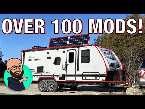 Видео: Более 100 модификаций и улучшений для моего кемпера — да, я с ума схожу! Winnebago Micro Minnie