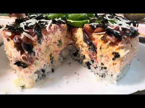 Видео: Суши- ТОРТ закуска на Новогодний праздничный стол!  Станет вашим любимым готовим без заморочек!