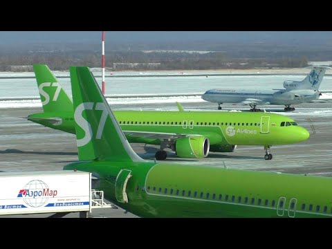 Видео: Перронная жизнь в аэропорту Владивосток