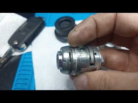 Видео: Skoda Zündschloss neu konfigurieren, замок зажигания кодируем под старый ключ