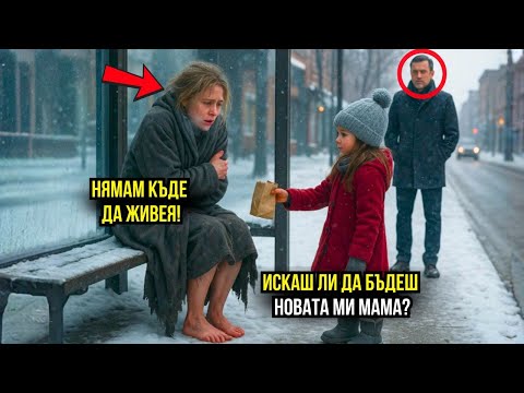 Видео: „Ти имаш нужда от дом, а аз от мама!“ – каза дъщерята на милионера на просякинята...