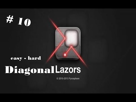 Видео: Lazors прохождение игры стаж Diagonal 90-100 уровни