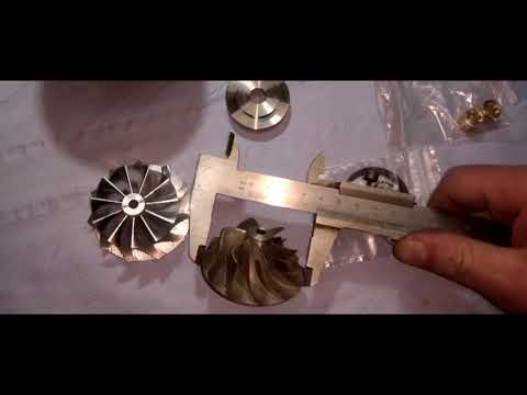 Видео: Тюнинг турбины td04L гибрид GTX-td04L-19-t Kinugawa