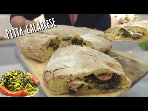 Видео: PITTA CALABRESE с БРОККОЛИ И КОЛБАСОЙ по типичному калабрийскому рецепту