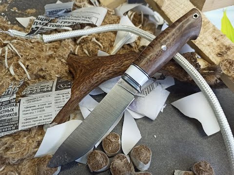 Видео: Кузница "КОВЧЕГ". Сталь Элмакс. Жесткий тест на роге.