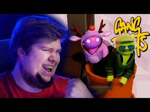 Видео: БРЕЙН УДИВИЛ ВСЕХ НА ВЕБКУ В GANG BEASTS!
