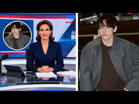 Видео: Чудо! Популярность Тэхёна на мероприятии Vogue шокировала американские СМИ и телевидение.