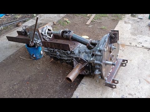 Видео: Трактор 4х4 ч2