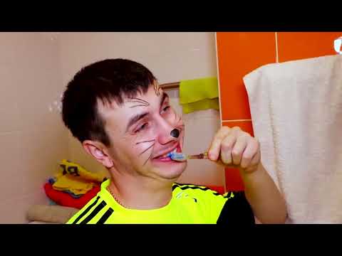 Видео: Рома ИГРАЕТ со СМЕШНЫМ КОТОМ! Папа КАК Смешной Кот! Хелпик все ИСПОРТИЛ?