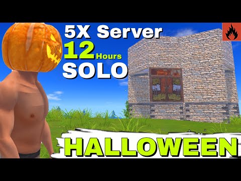 Видео: New Halloween Update | Solo 5x Server | Oxide Survival Island | 8848 LUFFY #oxide #rust #оксайд 