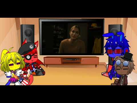 Видео: реакция фнаф 1 на фнаф фильм трейлер 2023(русский дубляж) re head