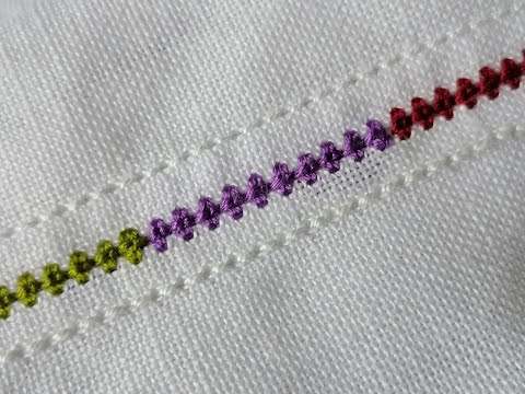 Видео: Змережування Східне Поділля (з'єднання деталей сорочки)/ hand embroidery