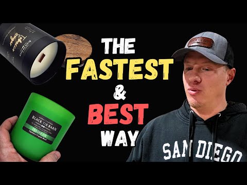 Видео: САМЫЙ БЫСТРЫЙ СПОСОБ СДЕЛАТЬ ЛУЧШИЕ СВЕЧИ... КОТОРЫЕ ПРОДАЮТСЯ!!! (И ДРУГИЕ ТОВАРЫ ТОЖЕ)