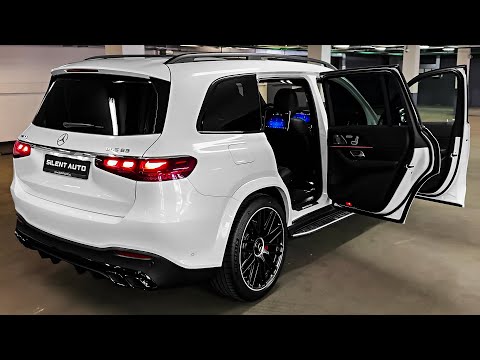 Видео: Mercedes AMG GLS 63 2024 года — брутальный ультра-роскошный внедорожник!