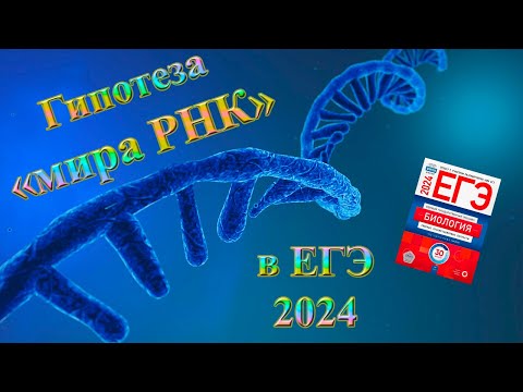 Видео: Гипотеза «мира РНК» в ЕГЭ 2024 | Новый термин 🔥 ЕГЭ 2024