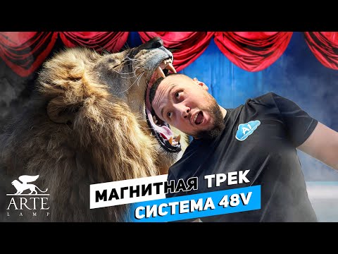 Видео: Обзор магнитных треков 48V от ARTE LAMP