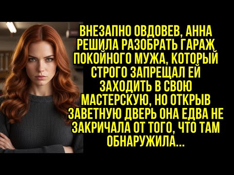 Видео: Муж запрещал заходить в его мастерскую в гараже, но когда овдовев открыла дверь...