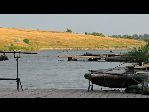 Видео: Любитель на спортивном водоёме Крутая Балка. Первый опыт.