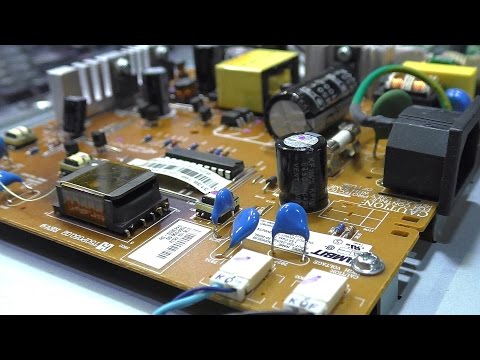 Видео: Не включается после выключения. Монитор Philips 190S5