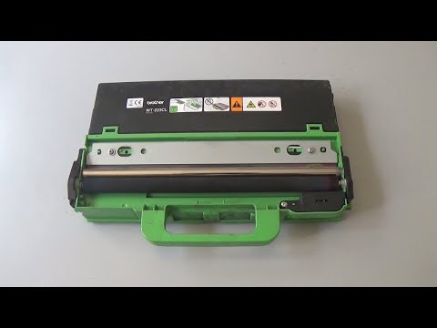Видео: Сброс контейнера для отработанного тонера на лазерных принтерах Brother