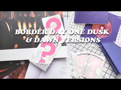 Видео: ‑ˏˋ🦇ˊˎ‑ распаковка альбома ENHYPEN -BORDER DAY ONE DUSK & DAWN VERSIONS | kpop album unboxing