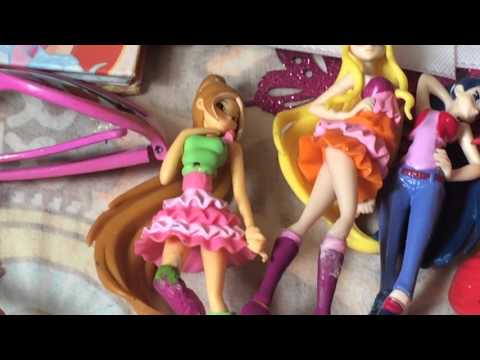 Видео: Мои вещи Винкс 1 часть