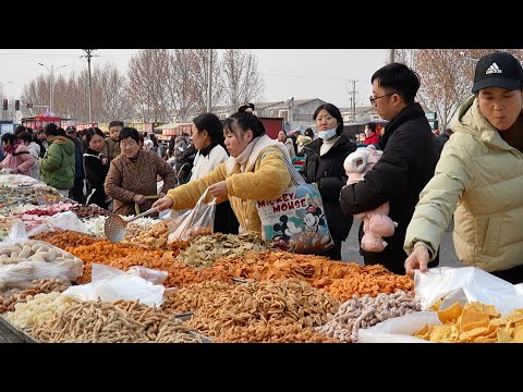 Видео: Чудесный китайский рынок, аппетитная еда