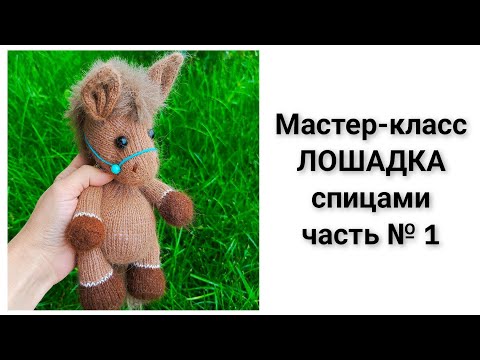 Видео: Бесплатный МАСТЕР-КЛАСС ЛОШАДКА спицами. София Бурова