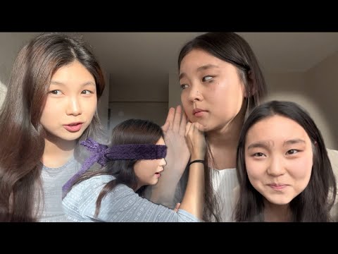 Видео: Blindfolded MAKEUP (Нүдээ боож нүүр будав)