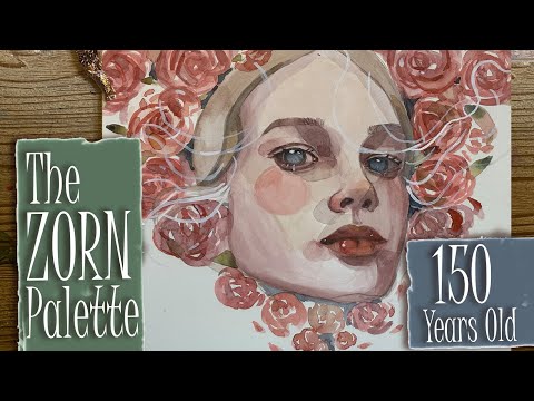 Видео: Знакомьтесь с палитрой Zorn — что это такое и как она работает в акварели