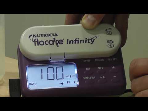 Видео: Помпа (насос) для энтерального питания NUTRICIA FLOCARE