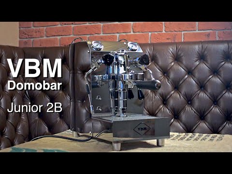 Видео: Доступная двухбойлерная кофемашина VBM Domobar Junior 2B? /  @coffeesaurus