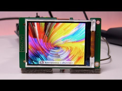 Видео: IPS-дисплей 2.4" 320x240 на контроллере S6D0154