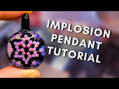 Видео: Учебное пособие по изготовлению имплозивного кулона из стекла — Что плавится?