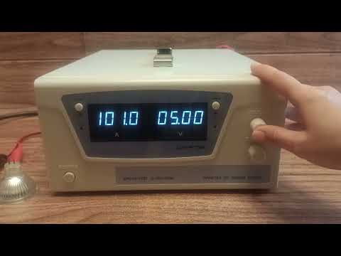 Видео: 16В 100А Лабораторный источник питания Wanptek KPS-15100D