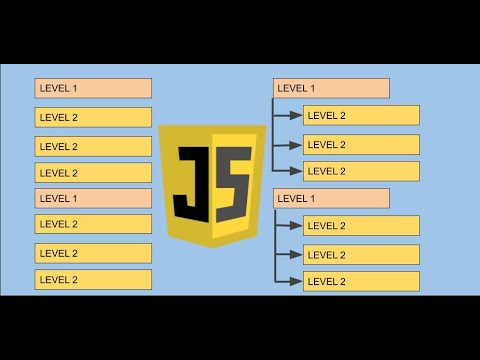 Видео: JavaScript практика. Дерево из таблицы. Древовидное меню. Array.reduce, Array.map