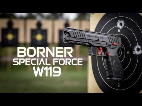 Видео: Пистолет Borner W119 в деле! Тест и разборка для всех
