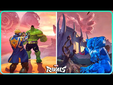 Видео: Все уникальные взаимодействия Клинтара и реплики героев Marvel Rivals