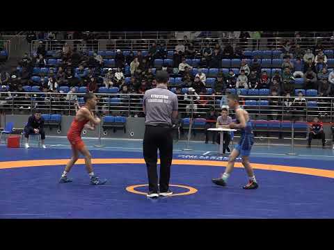 Видео: БОРЬБА. Турнир на призы Руслана Тюменбаева-2023. Финал 38 кг. Темирлан Акжолов-Санат Атантаев