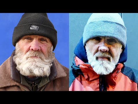 Видео: КУПИЛ ОДЕЖДУ БЕЗДОМНОМУ ДЕДУШКЕ