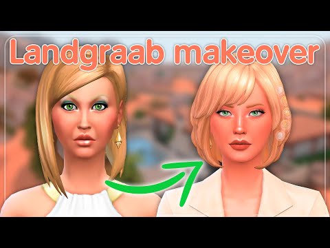 Видео: Семья Ландграаб 👑 мейковер // townie makeover The Sims 4