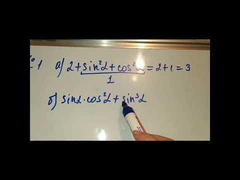 Видео: Негизи тригонометриялык тендештиктер