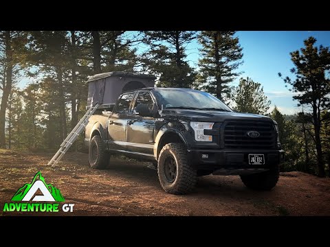 Видео: Поднятый Ford F150 Overlanding Setup, сборка Ford Tough
