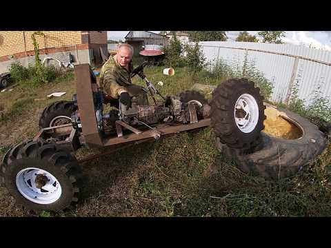 Видео: Первый выезд самоделки JCB ПО РЯЗАНСКИ! Многие в шоке от этой самоделки.