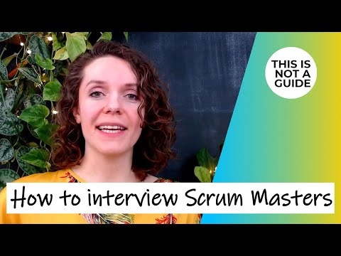 Видео: Как проводить собеседование со скрам-мастерами