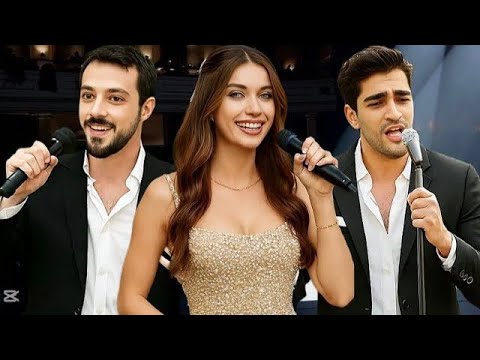 Видео: Мерт Рамазан, Афра Сарачоглу и Мерт Языджыоглу - «Aşk üçgeni». Дуэт AI