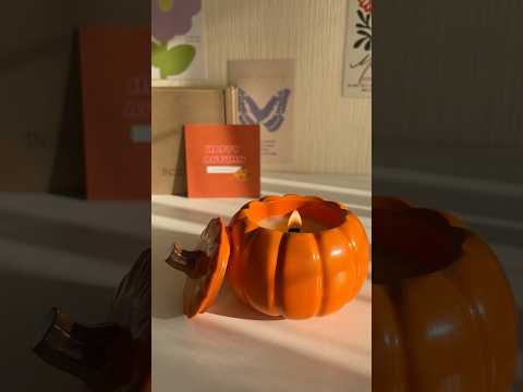 Видео: Процесс создания свечи Тыква🎃Гипсовый подсвечник🍁🍂#гипс #декоризгипса #изделияизгипса #гипсг16