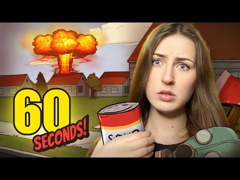 Видео: Сделай ЭТО, если АТОМНАЯ БОМБА упадёт на тебя! | ASMR 60 Seconds