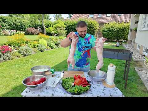 Видео: Чахохбили из кролика | Шашлык из говядины |